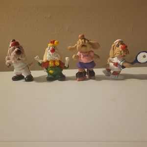 Vintage Ganz Wrinkles Figurines Set of 4